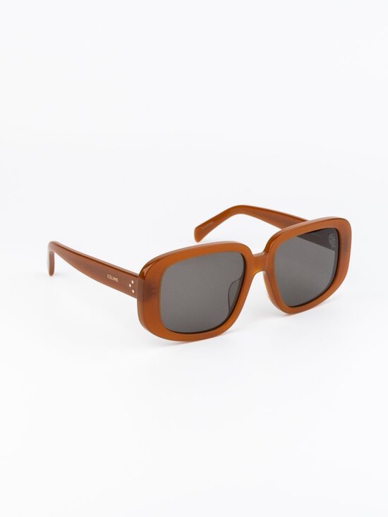 Celine Women Sunglasses Brown Grey Square CL40299U 45A NEW AUTHENTIC main image 4